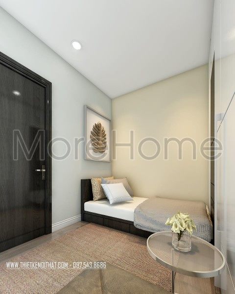 Thiết kế nội thất phòng ngủ cho khách chung cư Royal City